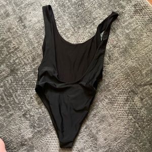 NWOT Aerie High Waisted Low Back One Piece Swimsuit